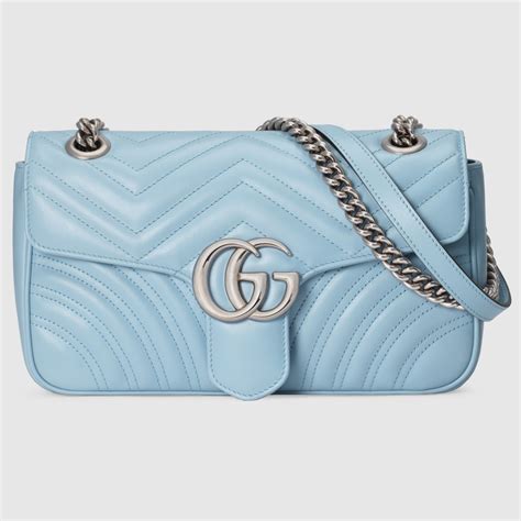 gucci marmont super mini blue|borse gucci marmont outlet.